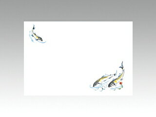 【100枚】テーブルマット 尺5寸 No.1219 鮎 カミイソ産商 夏 大豆インキ使用 使い捨て 料理 イートイン..