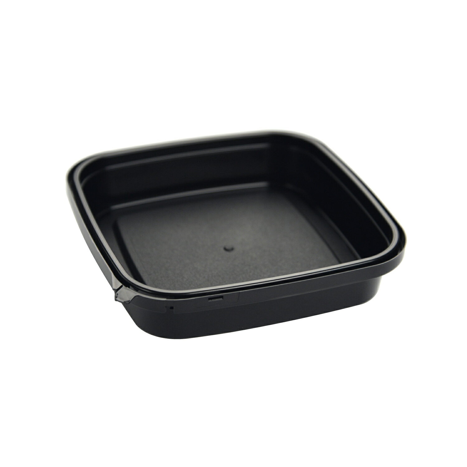 【400枚】エコロック E-300(ヒンジタイプ)黒 本体 酒井容器 00377584