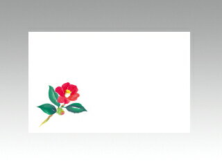 【100枚】テーブルマット 上質-115 寒椿 カミイソ産商 12月-2月使い捨て 料理 イートイン 料理 シート ..