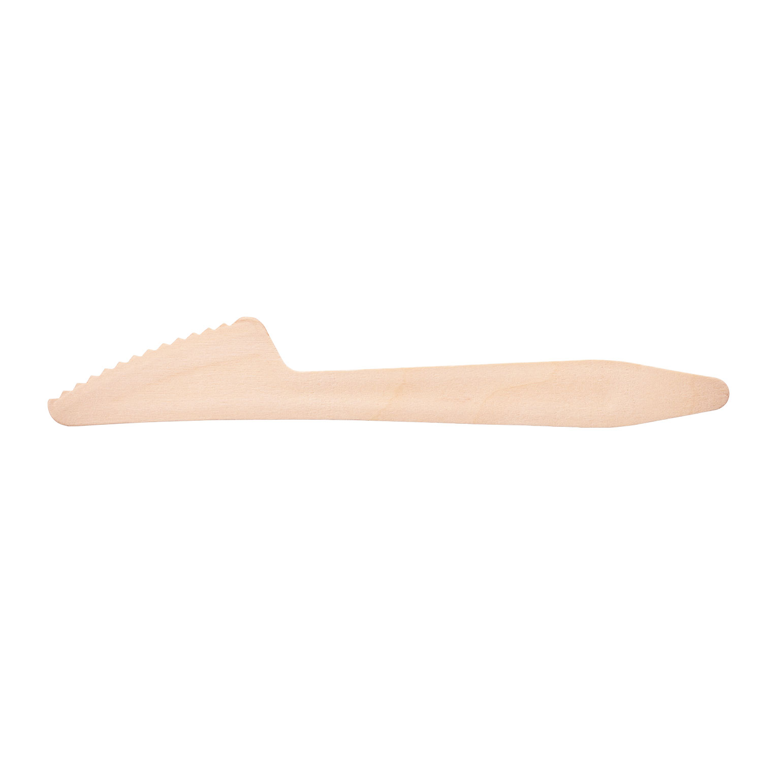 【2000枚】ウッドナイフ165 単袋入 ケーピープラテック 00695972 プロステ