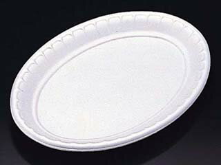 【1600枚】PSPトレー小判D4 リスパック 食品トレー トレー 食品スーパー 使い捨て 00003627