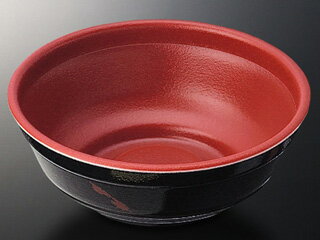 【800枚】どんぶり 中 赤-ねごろ 身 中央化学 丼容器 どんぶり 丼 00055442