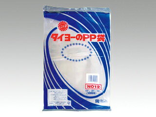 【3000枚】PP袋 0.05mm×12号 中川製袋化工 00108262 プロステ