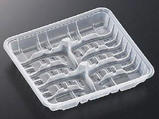 【900枚】PP餃子10-1A 中央化学 汎用トレー トレー 00157352