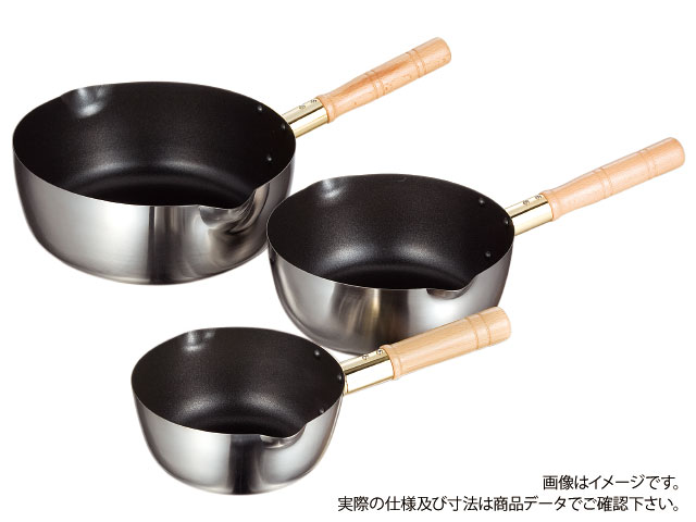 【1個】AG21-0 電磁雪平鍋 シルクウェア16cm 赤川器物製作所 調理道具 キッチン道具 厨房道具 00213037 プロステ