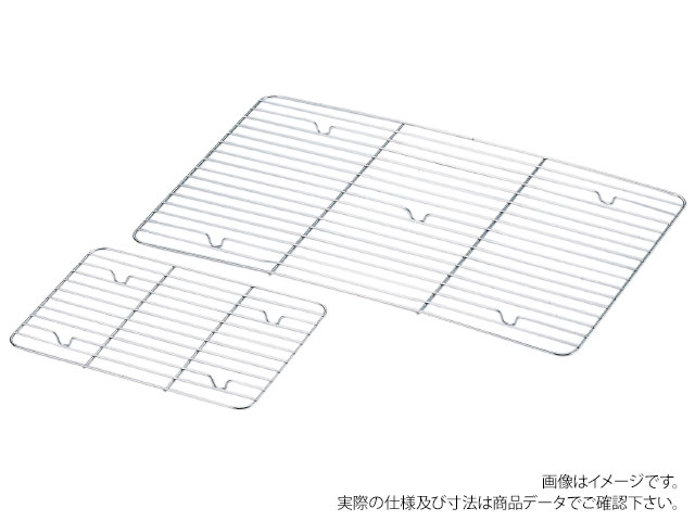 【1点】 AG 赤川器物製作所 18-8 角バットあみ 15枚取 プロステ