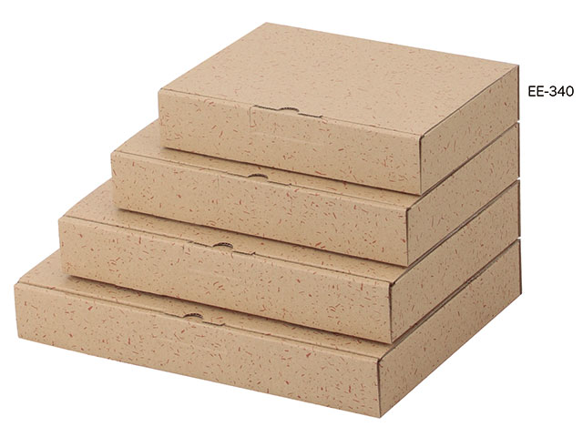 【100枚】EE-340 カル段組立式 4cm ヤマニパッケージ 00245680 プロステ