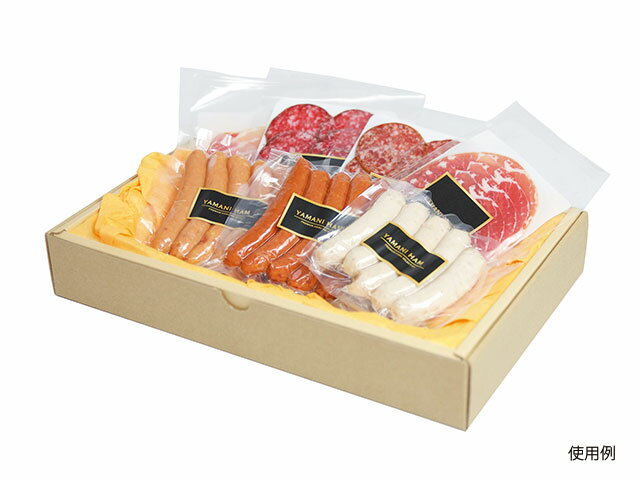 【50組】17-19 ソーセージ箱 特大 不織布台紙付き ヤマニパッケージ 00251621 プロステ