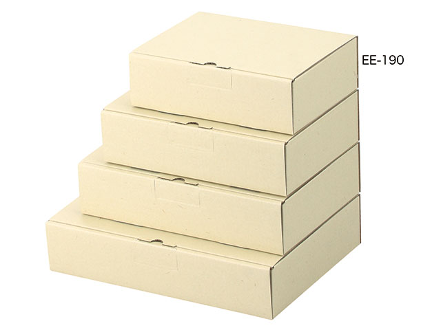 【100枚】EE-190 宅送用ギフト箱 6cm ヤマニパッケージ 00251837 プロステ