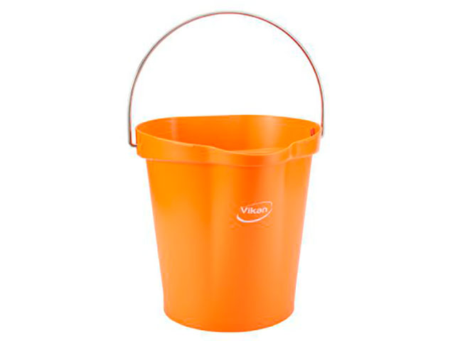 【1個】ヴァイカン ハイジーンバケット 12L オレンジ 56867 Vaikan(ヴァイカン) 00268751 プロステ