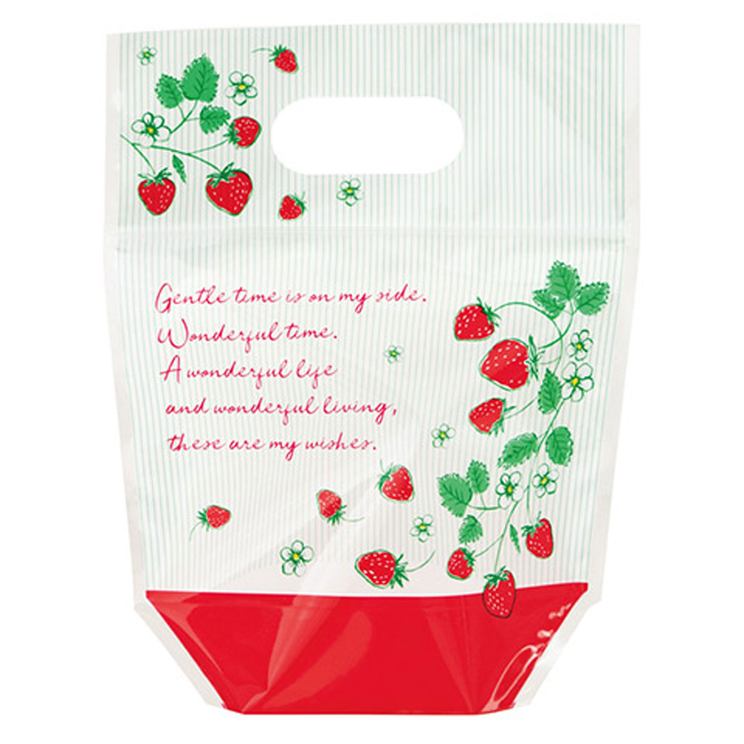 【1袋】いちごジップ付バッグ-XS(30枚) ヘッズ 00269336 プロステ