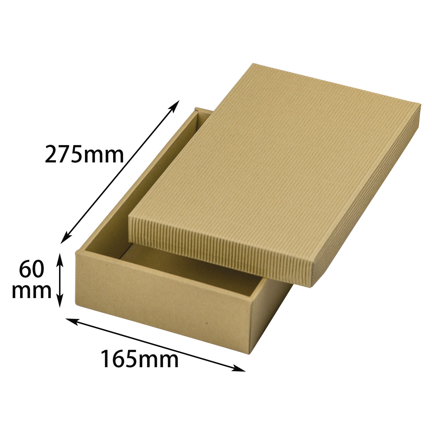 【100個】ナチュラルBOX8号ヒモ無 ヤマニ 00274095 プロステ