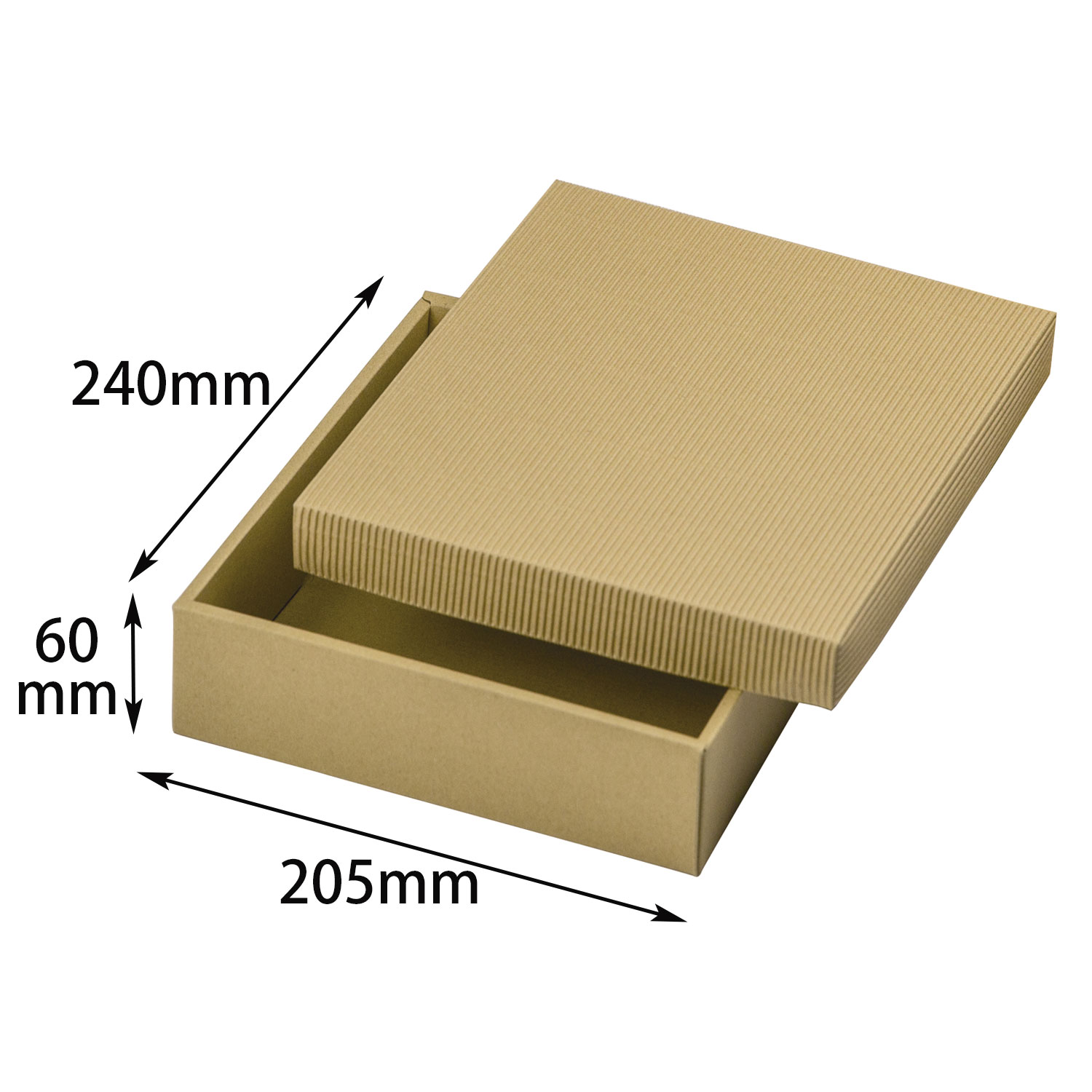 【100個】ナチュラルBOX9号ヒモ無 ヤマニ 00274096 プロステ