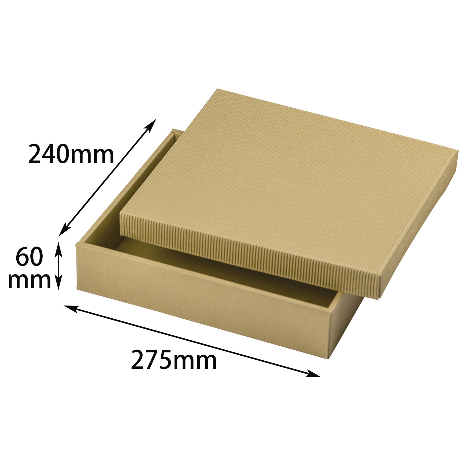 【100個】ナチュラルBOX10号ヒモ無 ヤマニ 00274110 プロステ
