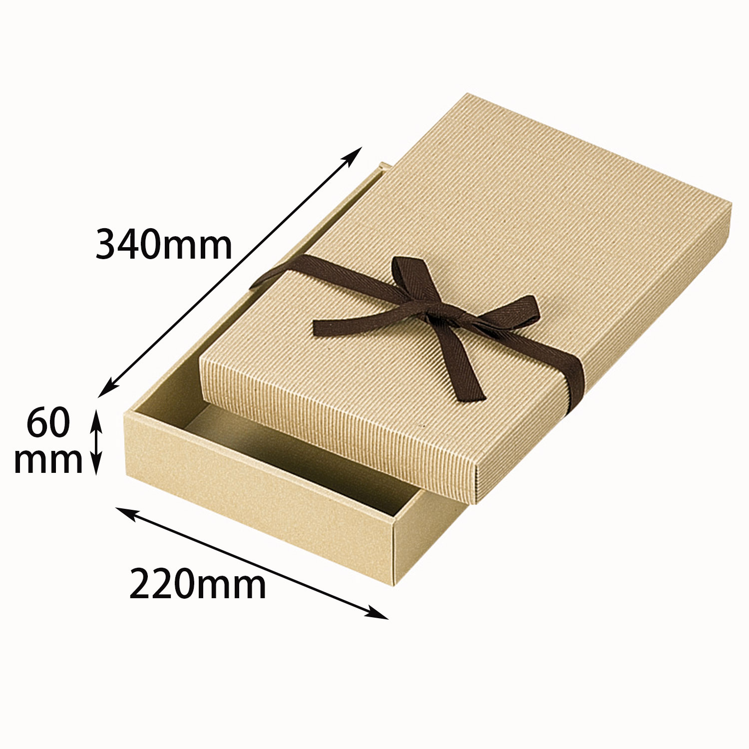 【100組】ナチュラルBOX11号ヒモ付 ヤマニ 00274119 プロステ