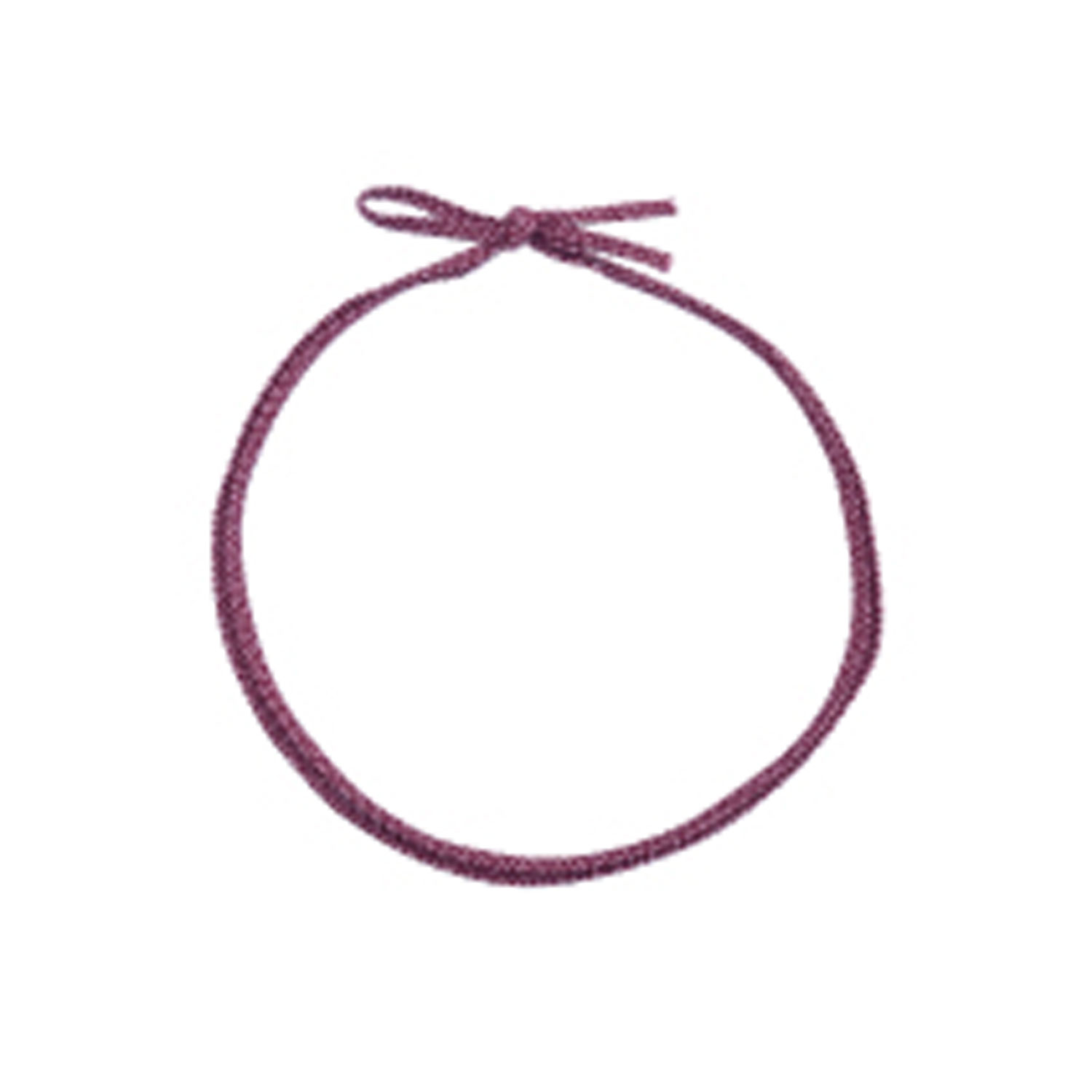 【1000個】平彩ゴム 二重片花結び 小62cm エンジ イグチ 00283499 プロステ