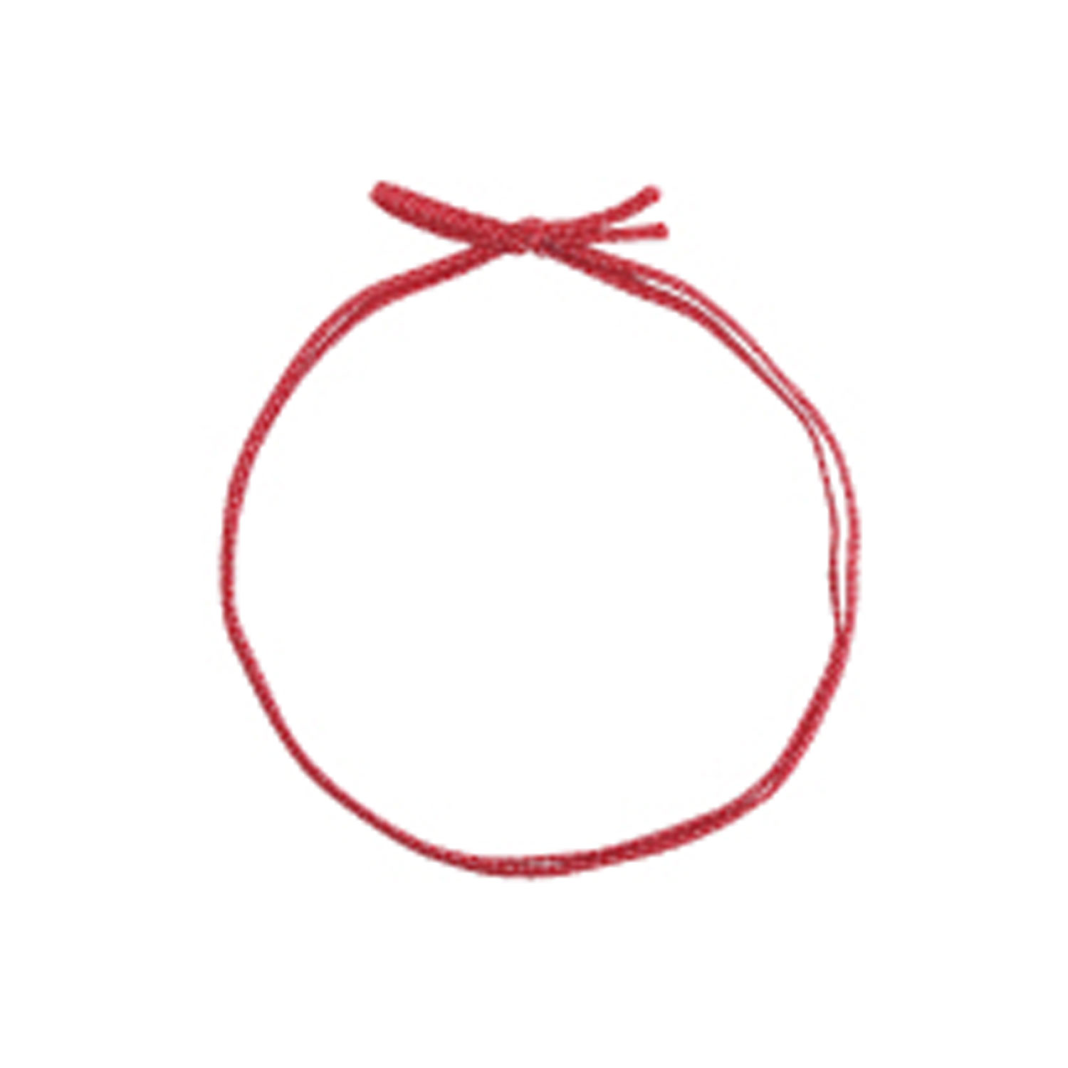 【1000個】平彩ゴム 二重片花結び 大94cm 赤 イグチ 00283632 プロステ