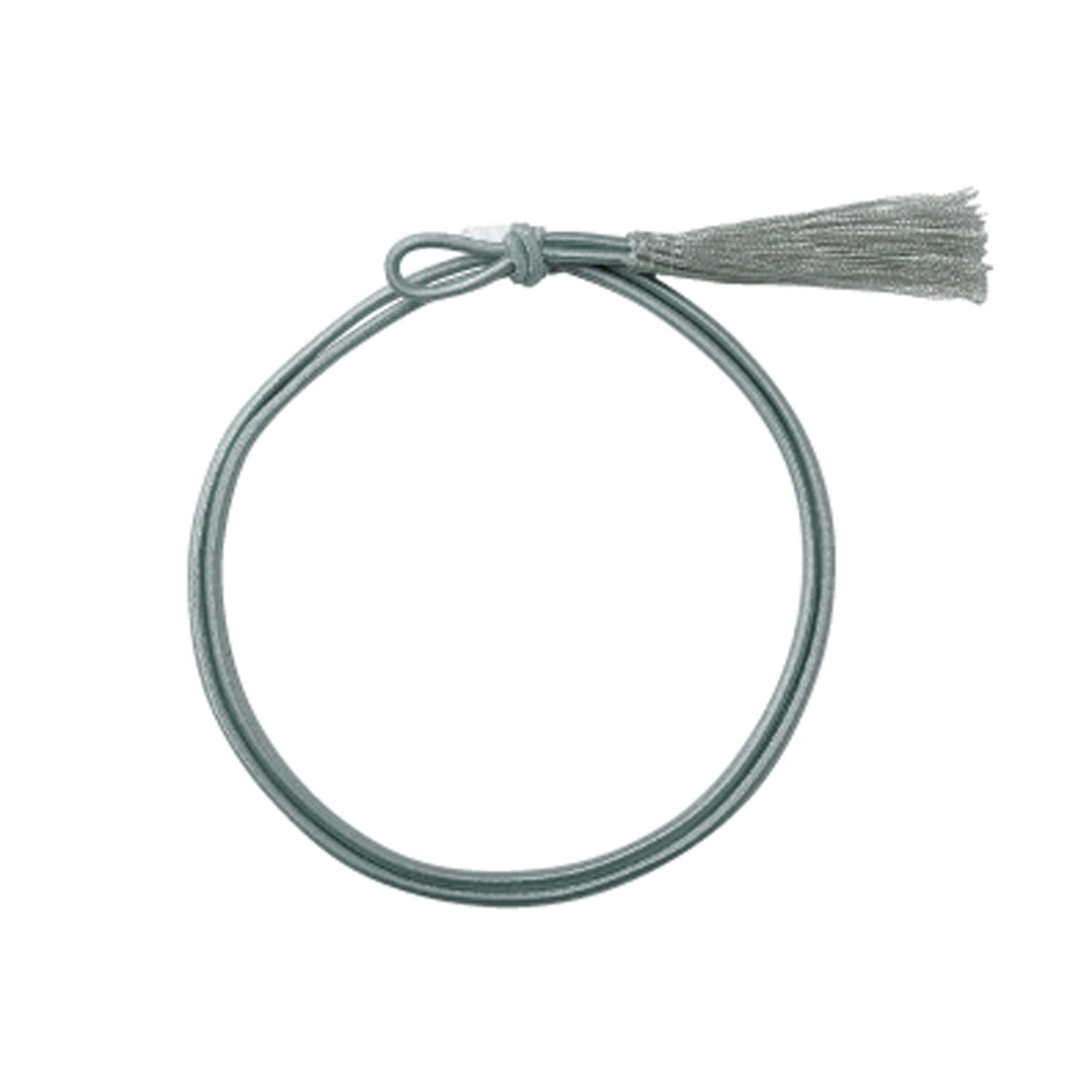 【1000個】彩ゴム房 二重片花結び 小58cm グレーISG イグチ 00284966 プロステ