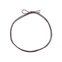 【1000個】4ッ打ラメ入りゴム 2重片花結び 62cm 紫×金 イグチ 00284983 プロステ