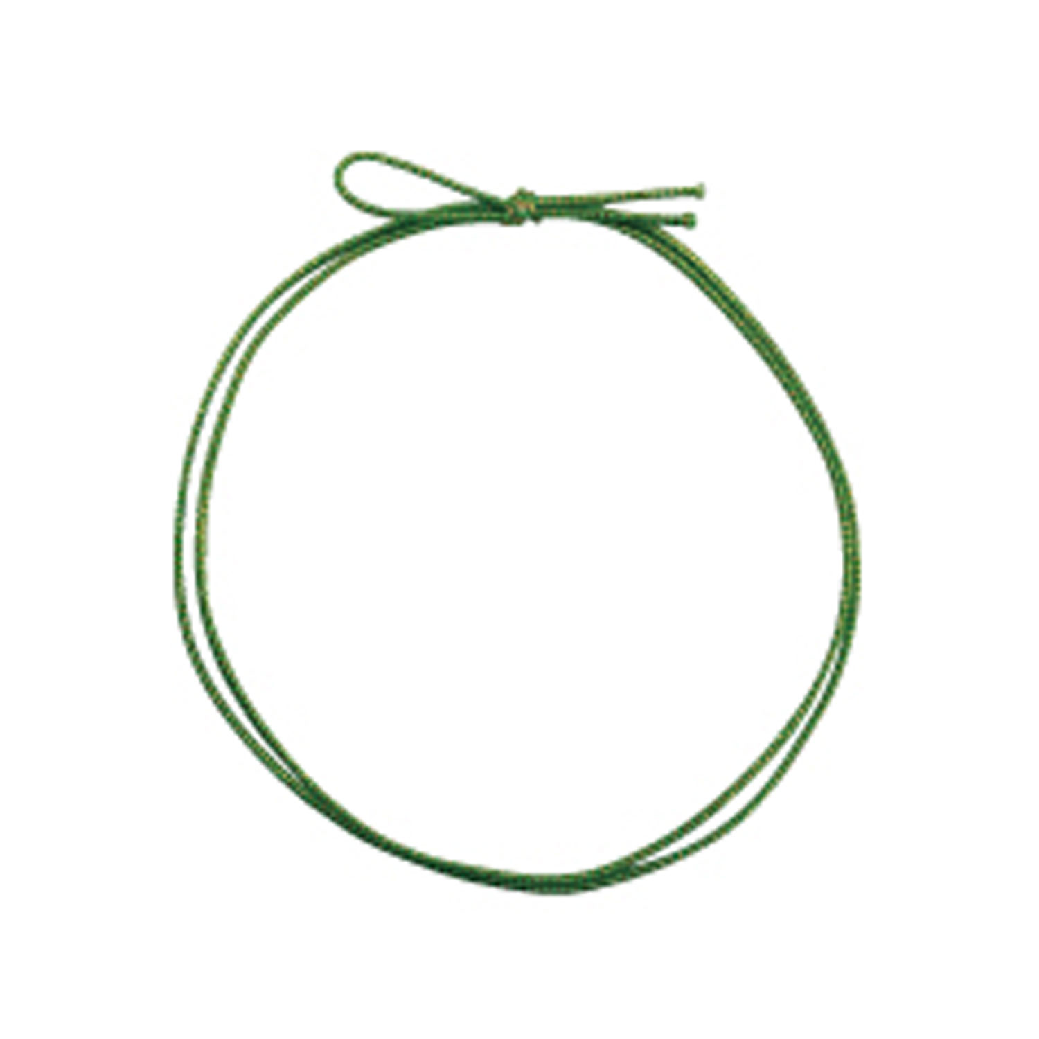 【1000個】4ッ打ラメ入りゴム 2重片花結び 74cm 黄緑×金 イグチ 00285012 プロステ