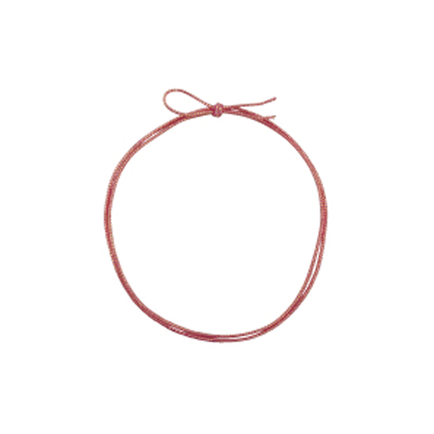 【1000個】4ッ打ラメ入りゴム 2重片花結び 74cm ピンク×金 イグチ 00285016 プロステ