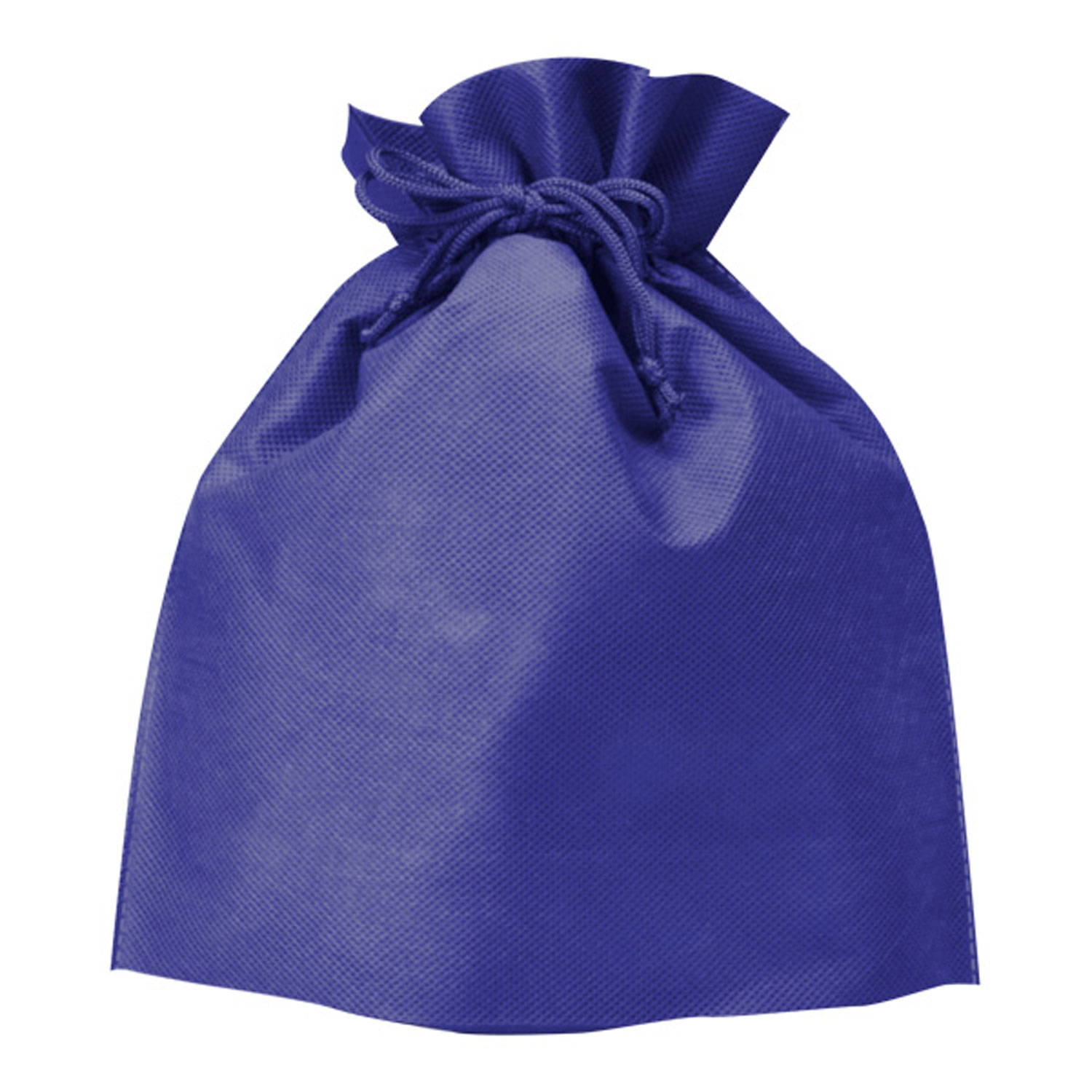 【1000枚】不織布巾着 ネイビー 廣川 エコバッグ バッグ 繰り返し使える 00292672