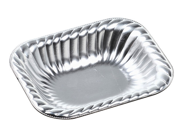 【2400枚】ティアラ角皿V12-30 本体 銀 エフピコ 食品トレー トレー 食品スーパー 使い捨て 00293577