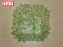 【50本】ラミケースOPP四角6号雲龍柄(緑) 500枚 セイコー お弁当用 フィルム カップ 00295281 プロステ