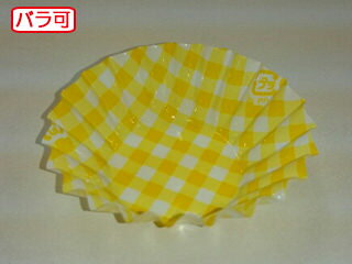 【50本】ラミケースOPP6A C柄イエロー 500枚 セイコー お弁当用 フィルム カップ 00295455 プロステ