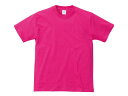 【1点】 5001綿Tシャツ M トロピカルピンク United Athle