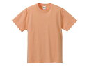 【3点】 5001綿Tシャツ L アプリコット United Athle