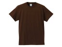 【3点】 5001綿Tシャツ XL ダークブラウン United Athle