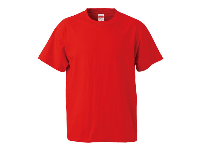 【10枚】5001綿Tシャツ 3L ハイレッド United Athle シャツ 上着 00298563 プロステ