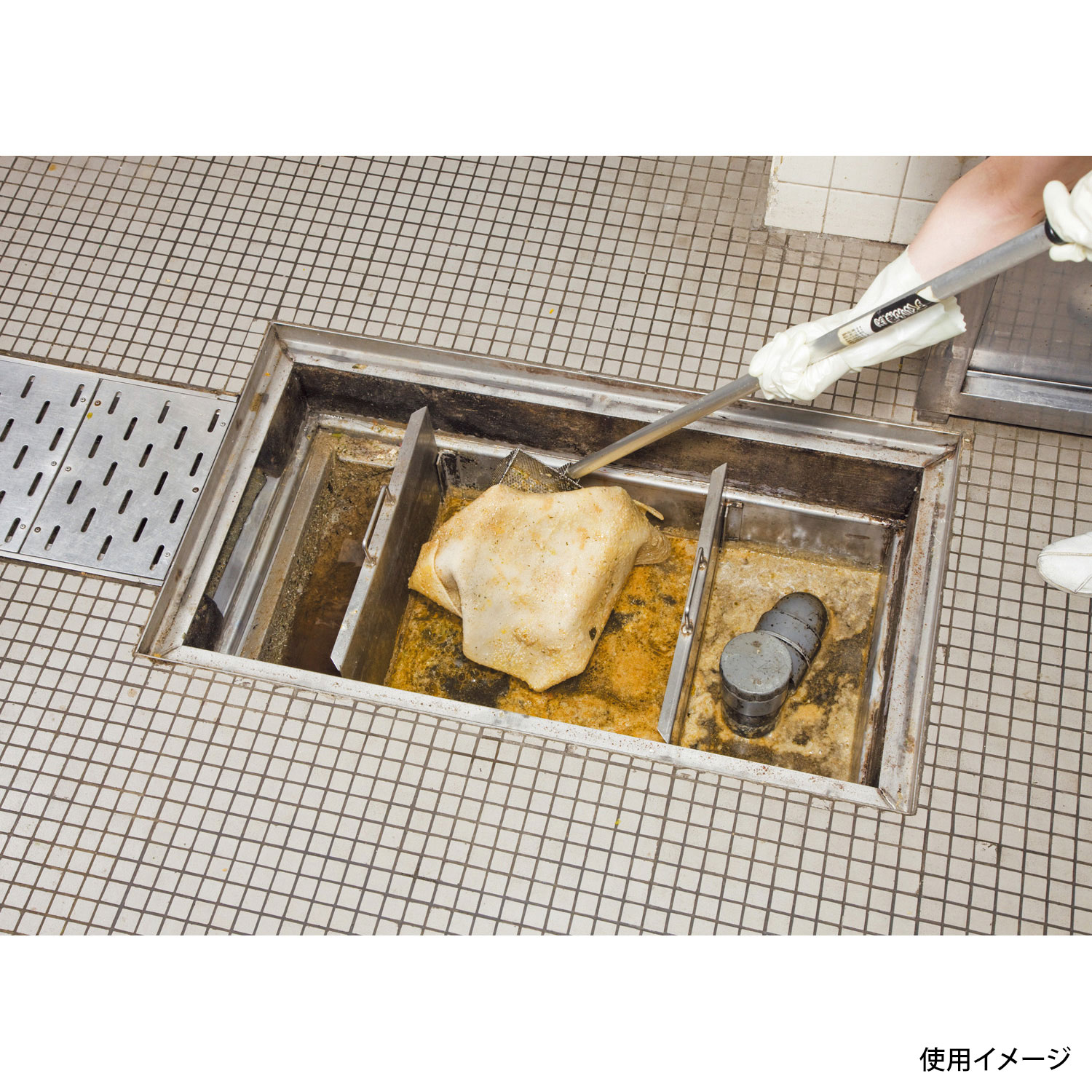 【1袋入/バラ】油吸着シート グリースクリン ...の紹介画像2