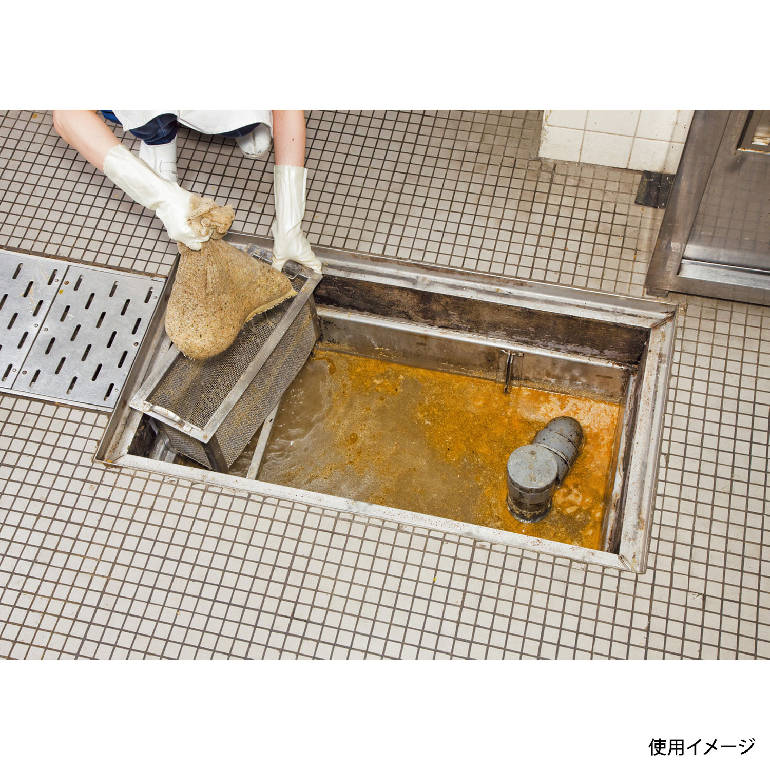 【1袋入/バラ】油吸着シート グリースクリン ...の紹介画像3