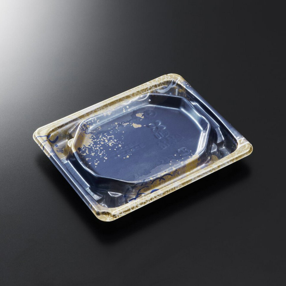 【50点】刺身容器 BCF 宝台 15-12 渚DB-BK 身 中央化学 00380013