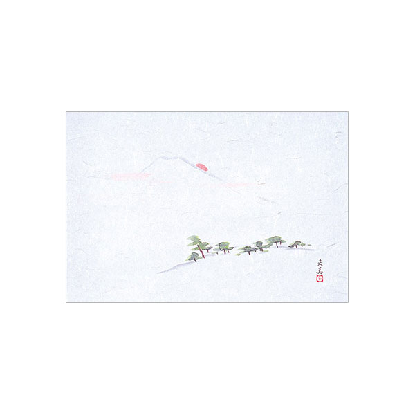【10セット】M33-099 四季紙 萬寿 富士山 100枚入 マイン 00384103 プロステ