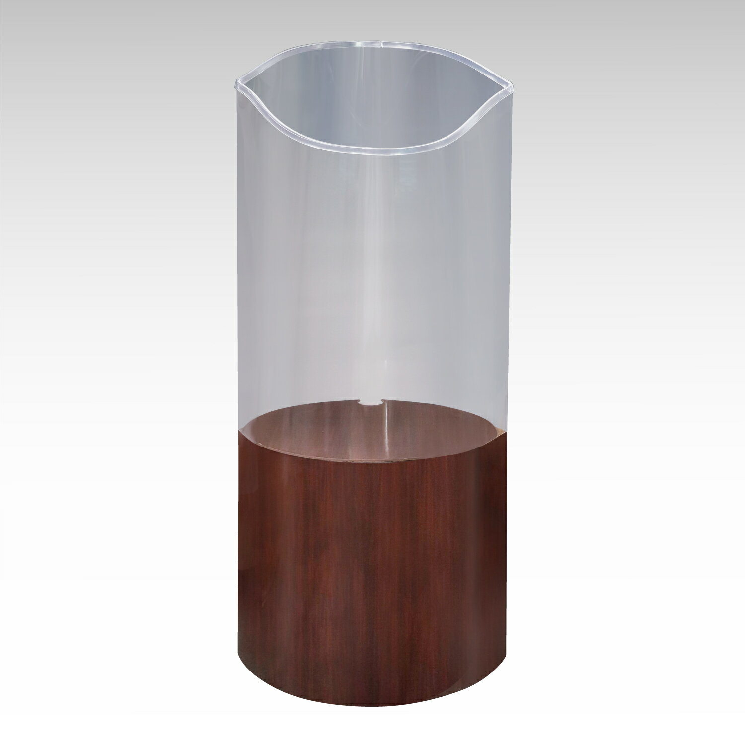 【1個】GS8-0120M 投げ込み什器ワイドタイプ(木目) アルファ 00703165 プロステ