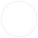 【200点】コースター No.154 白無地 丸 0.5mm カミイソ産商 00750456