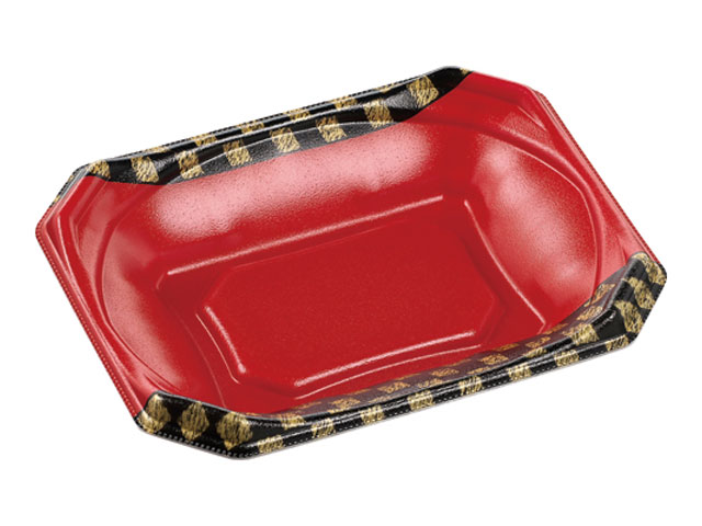 【1200枚】MFPかぐら丼20-16浅本体 室町内朱 エフピコ 00305780