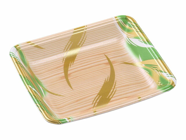 【1500枚】FLB-A17-30 風紋木目緑 エフピコ 発泡トレー トレー 食品スーパー 00306833