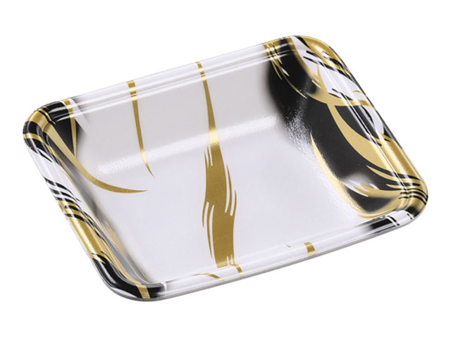 【2800枚】FLB-V13-30 風紋黒 エフピコ 発泡トレー トレー 食品スーパー 00307499