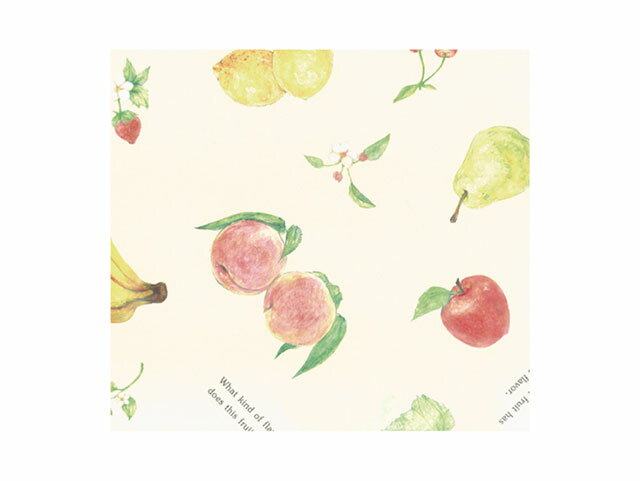 【500枚】545 包装紙 リフレフルーツ 半切 ベルベ プレゼント ラッピング 梱包 00308316 プロステ