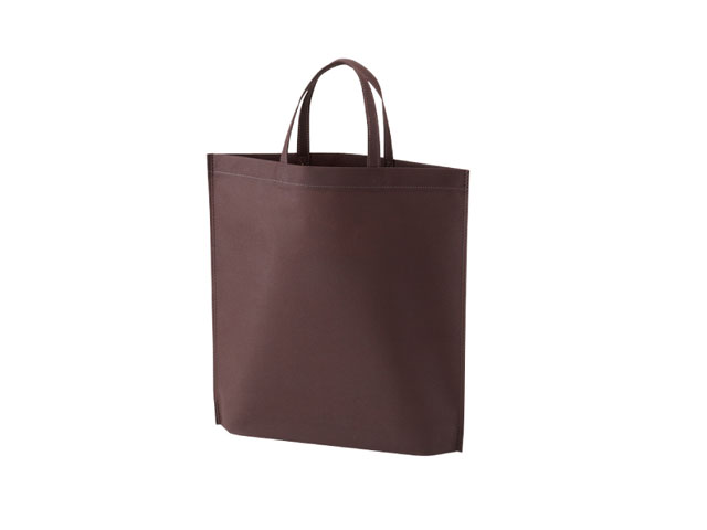 【200枚】9246 シンプルトート 75 A4縦(ダークブラウン) ベルベ エコバッグ バッグ 繰り返し使える 00308883 プロステ