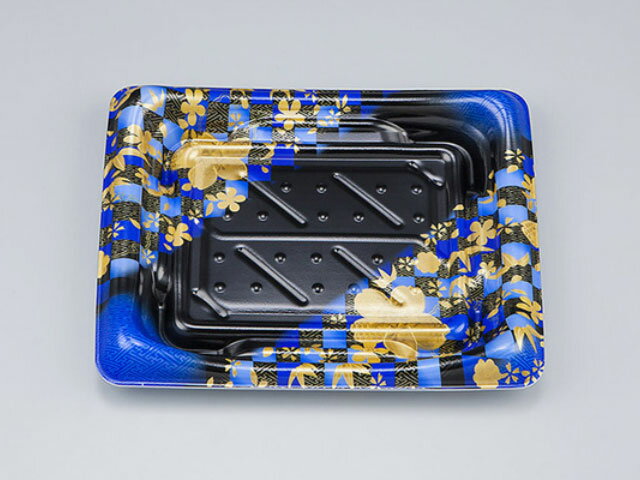 【50枚】SFうま皿23 花雅青本体 シーピー化成 00309830