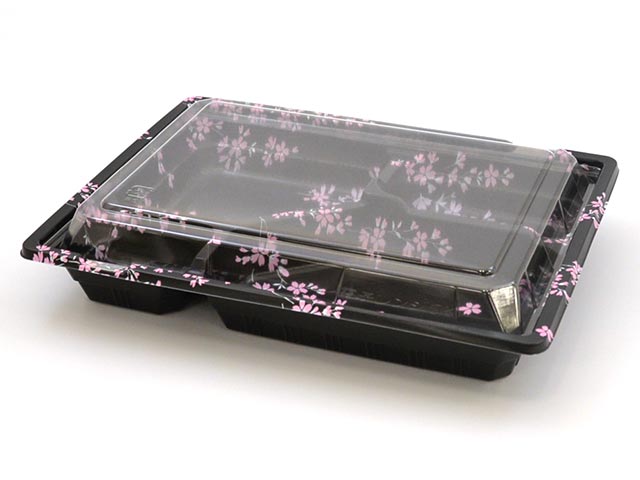 【600セット】KIP-6枝垂桜セットケーピープラテック使い捨て弁当容器テイクアウト00310551