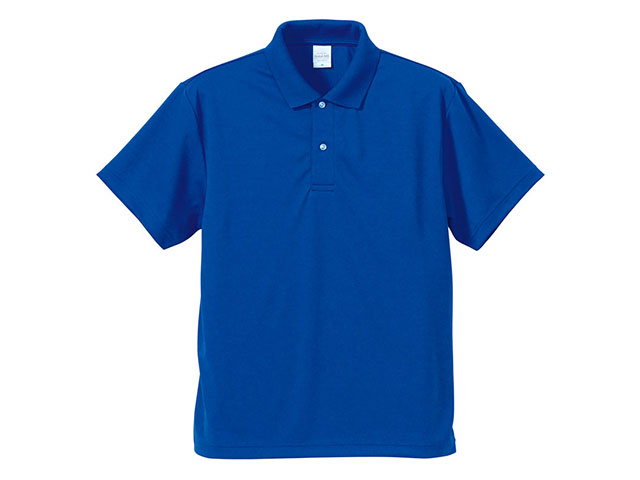 【1枚】5910-01ポロシャツ コバルトブルー 5L United Athle シャツ 上着 00312997 プロステ