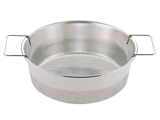 【1個】UK 丸フライヤー・ハンドル付33cm【穴径1.5mm】 00317501 プロステ