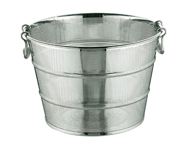 【1個】UK 揚げザル・横ビード補強入45cm 【2.2φ】 00319415 プロステ