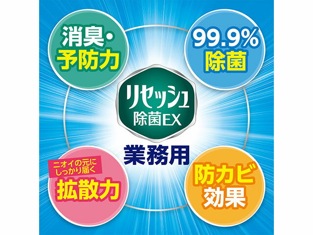 【1箱】リセッシュ除菌EX 香り残らない 10L 業務用 花王 00350810